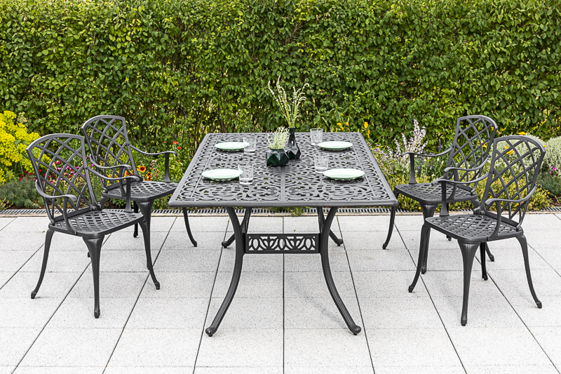 Merxx Rhodos Set 5tlg. Tisch 180 x 105 cm