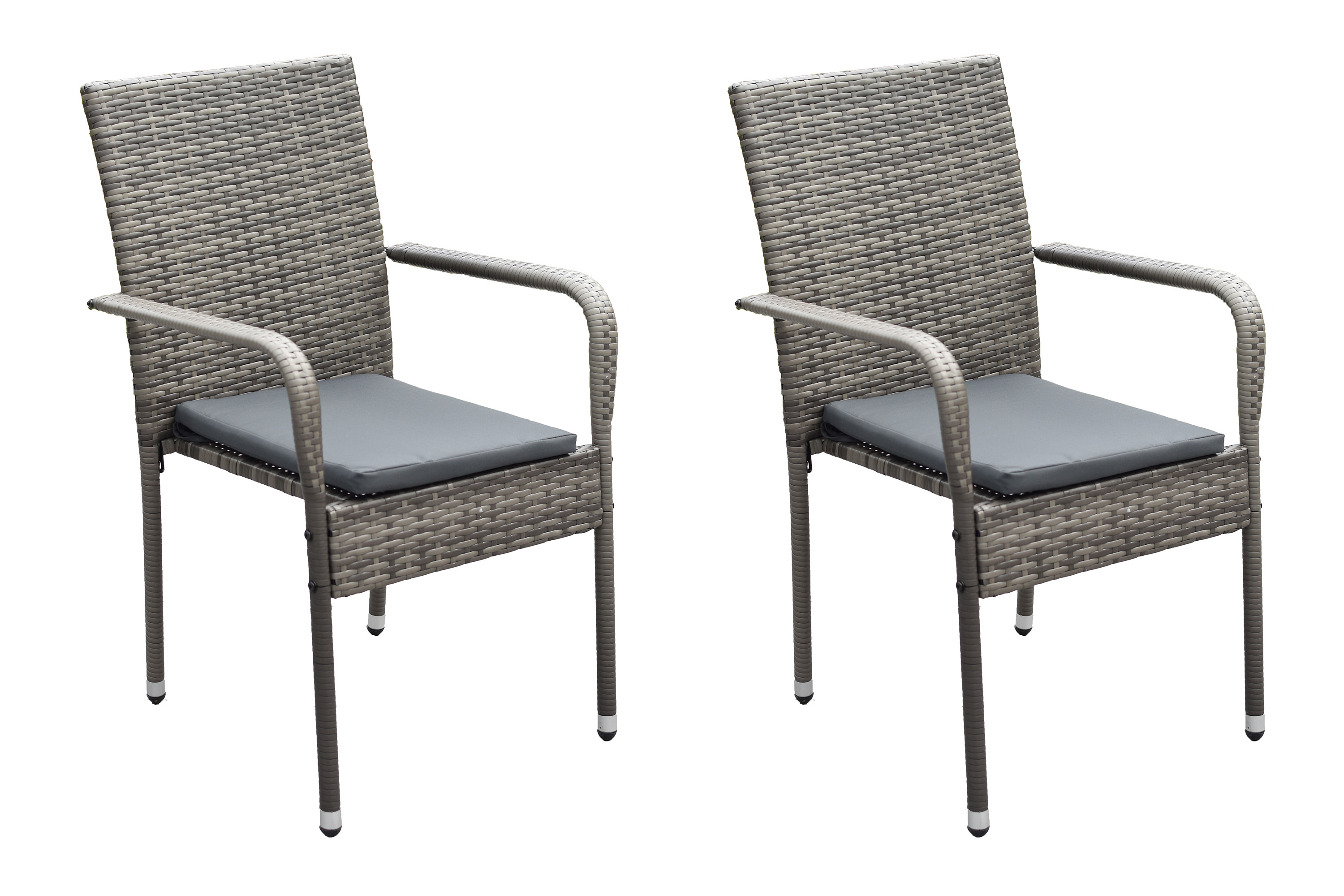 Barcelona Sessel 2er Set, inkl. Kissen
