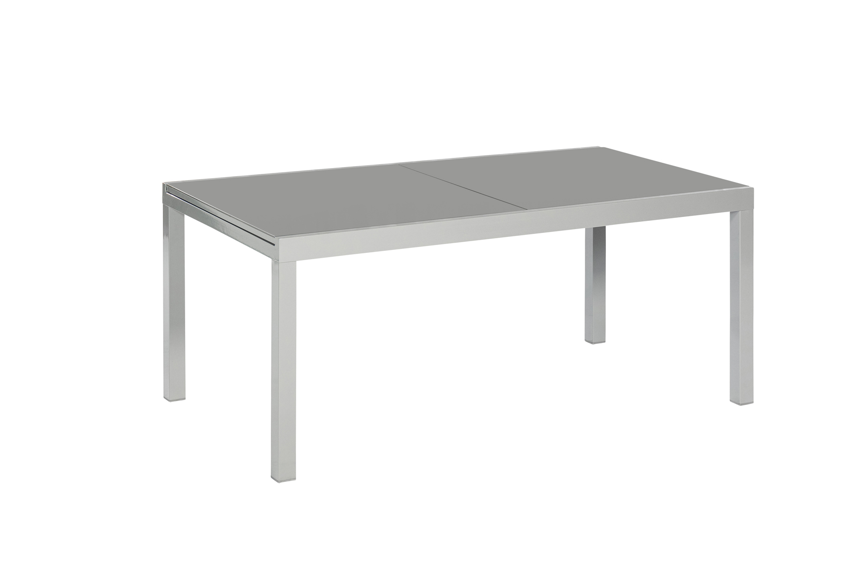 Semi-Ausziehtisch, 180/250 x 100 cm, graphit Semi-Ausziehtisch, 180/250 x 100 cm, graphit