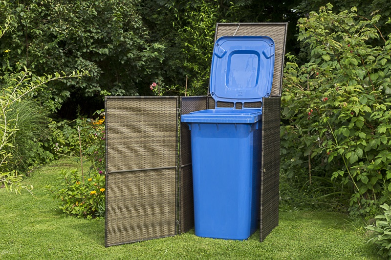 Mulltonnenabdeckung-28945-210-NB-4 Mülltonnenabdeckung, 80-120 Liter