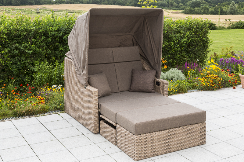 Rimini Bank Multifunktional, inkl. Abdeckhülle und Kissen