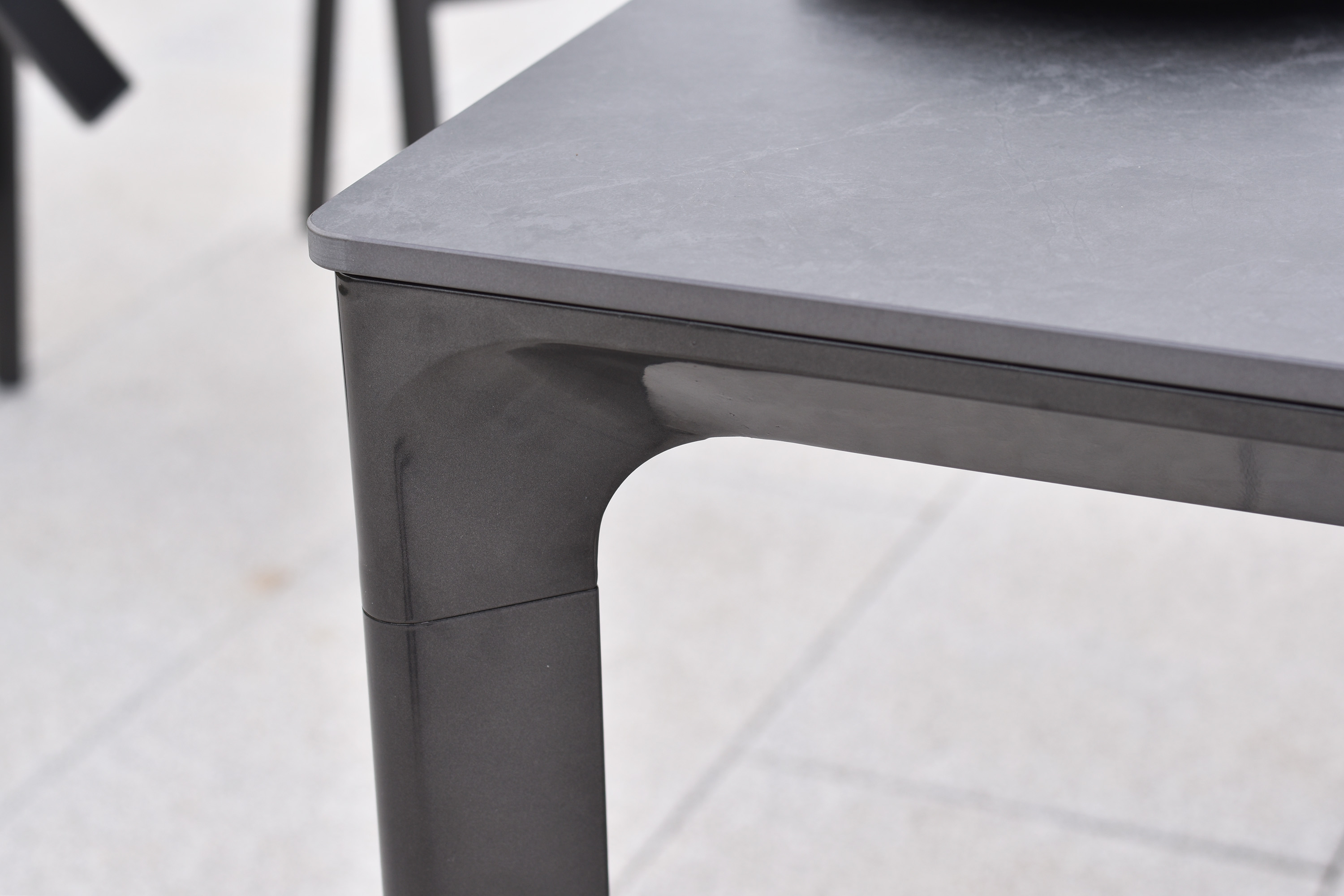 Tisch, Steinoptik, 160 x 90 cm 