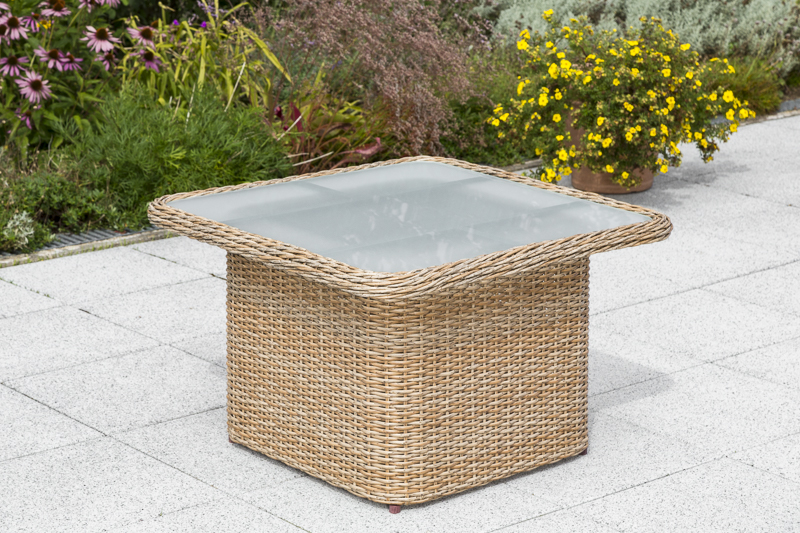 Duplex-Tisch-28495-256-1 Veneto Set, 2tlg., Tisch 72 x 72 cm