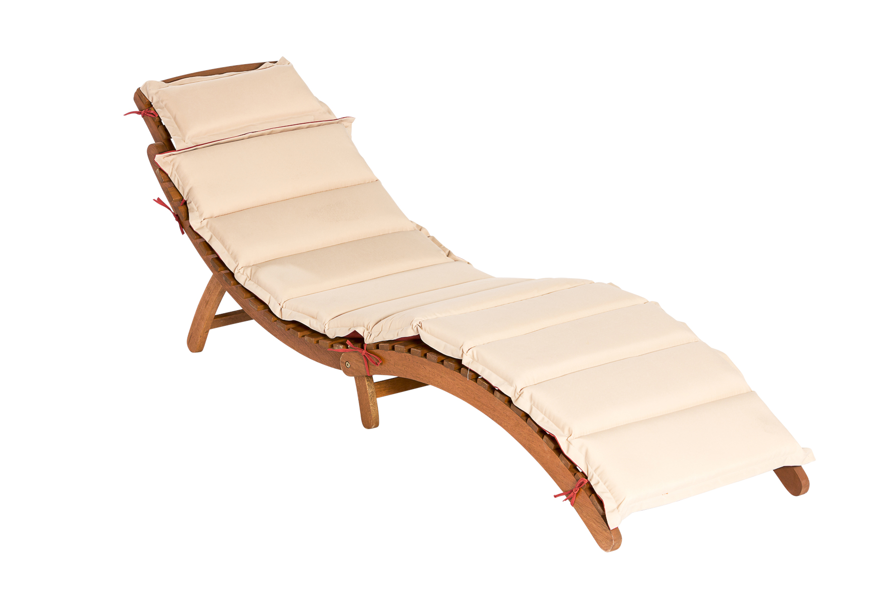 Ipanema Set 5tlg., 2 Liegen, Hocker 50 x 50 cm, inkl. Kissen, rot/beige Ipanema Set 5tlg., 2 Liegen, Hocker 50 x 50 cm, inkl. Kissen, rot/beige