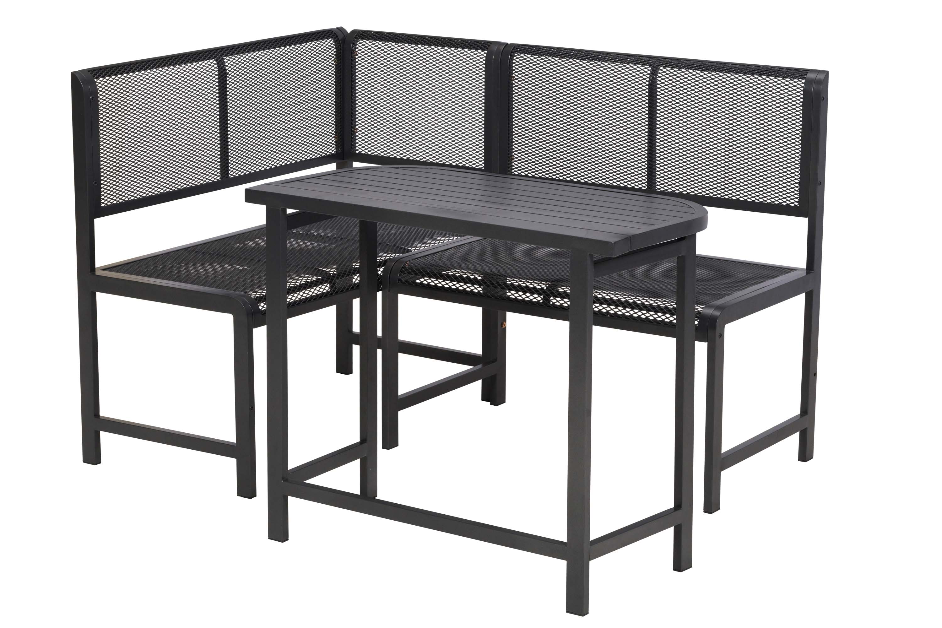 Elos Eckbank Set 2tlg., 1 Eckbank, Klappentisch 90 x 50 cm