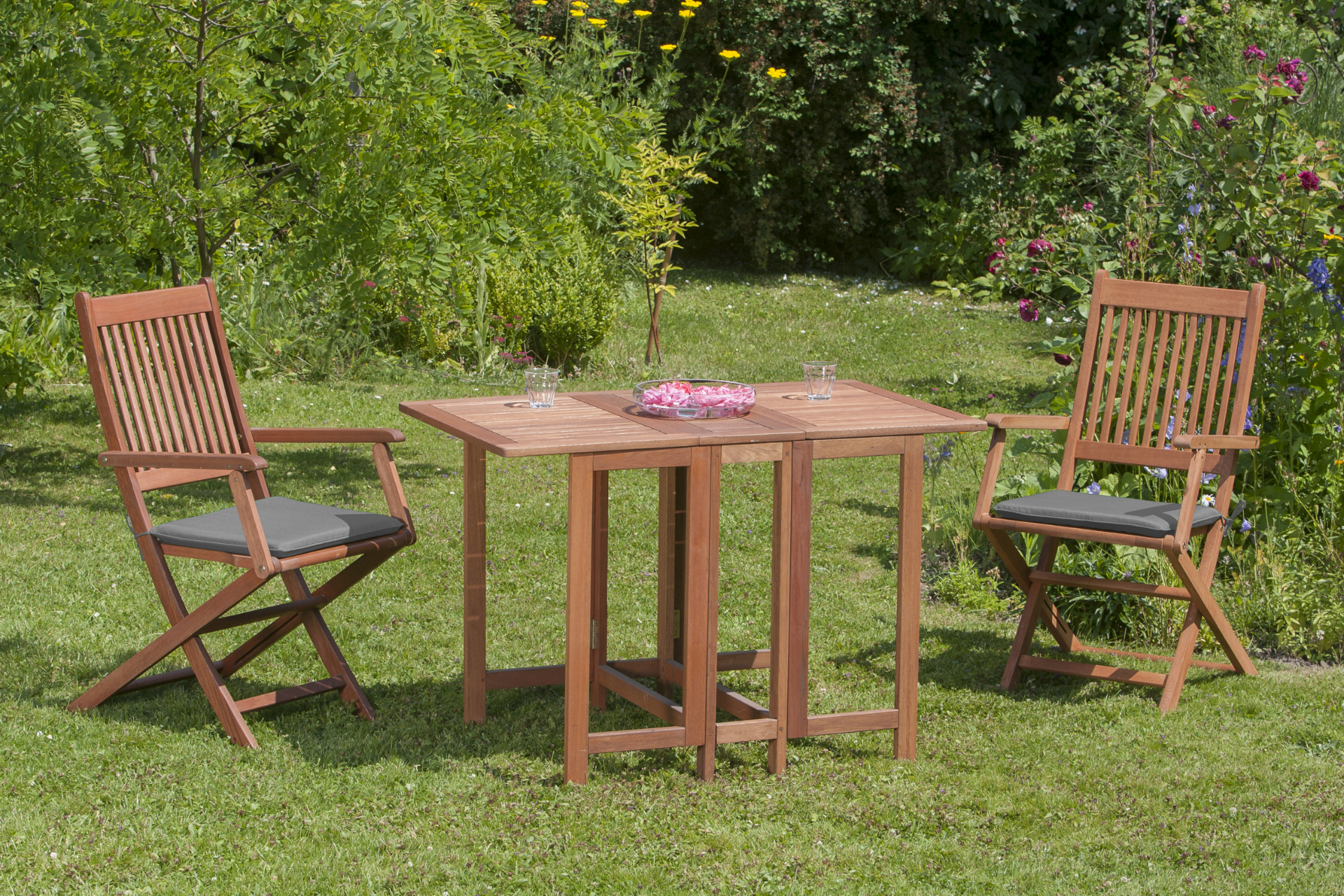 Merxx Rio Set 3tlg. Klappentisch 107 x 65 cm