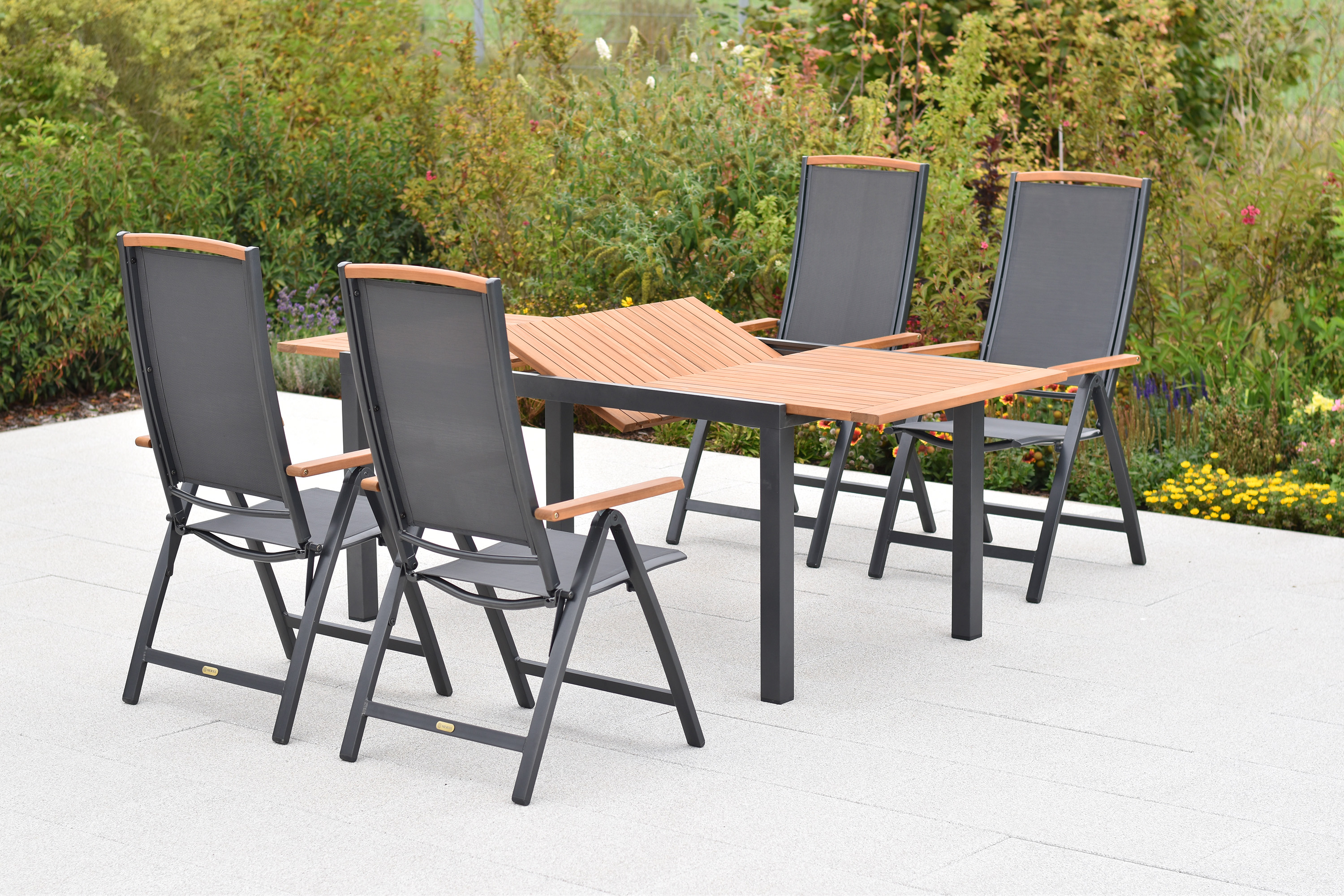 Siena Set, 5tlg., Tisch 150 x 90 cm Siena Set, 5tlg., Tisch 150 x 90 cm