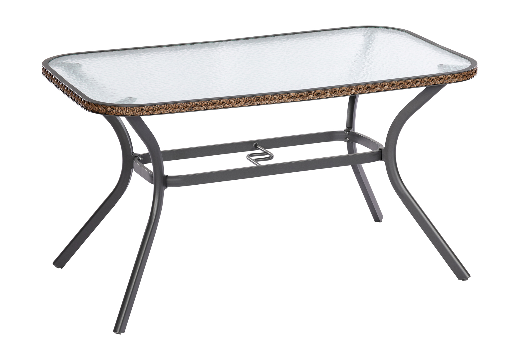 Ravenna Set, 5tlg,. Tisch 150 x 85 cm, schoko