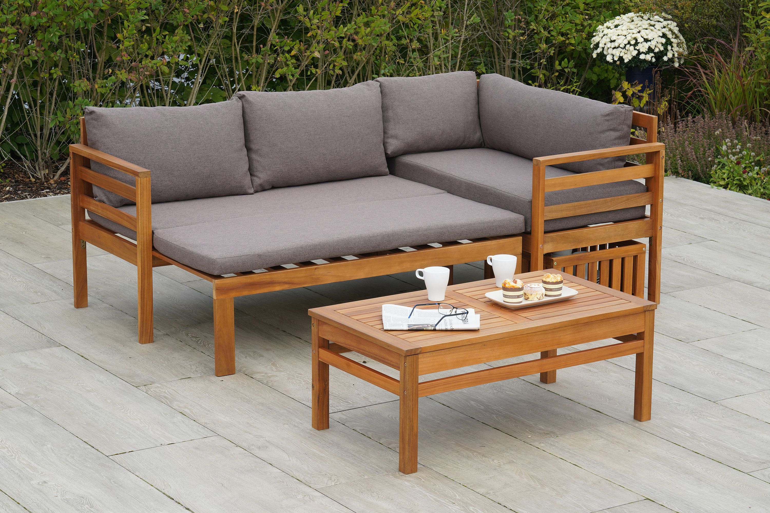 Brasilia Balkonset, inkl. Kissen