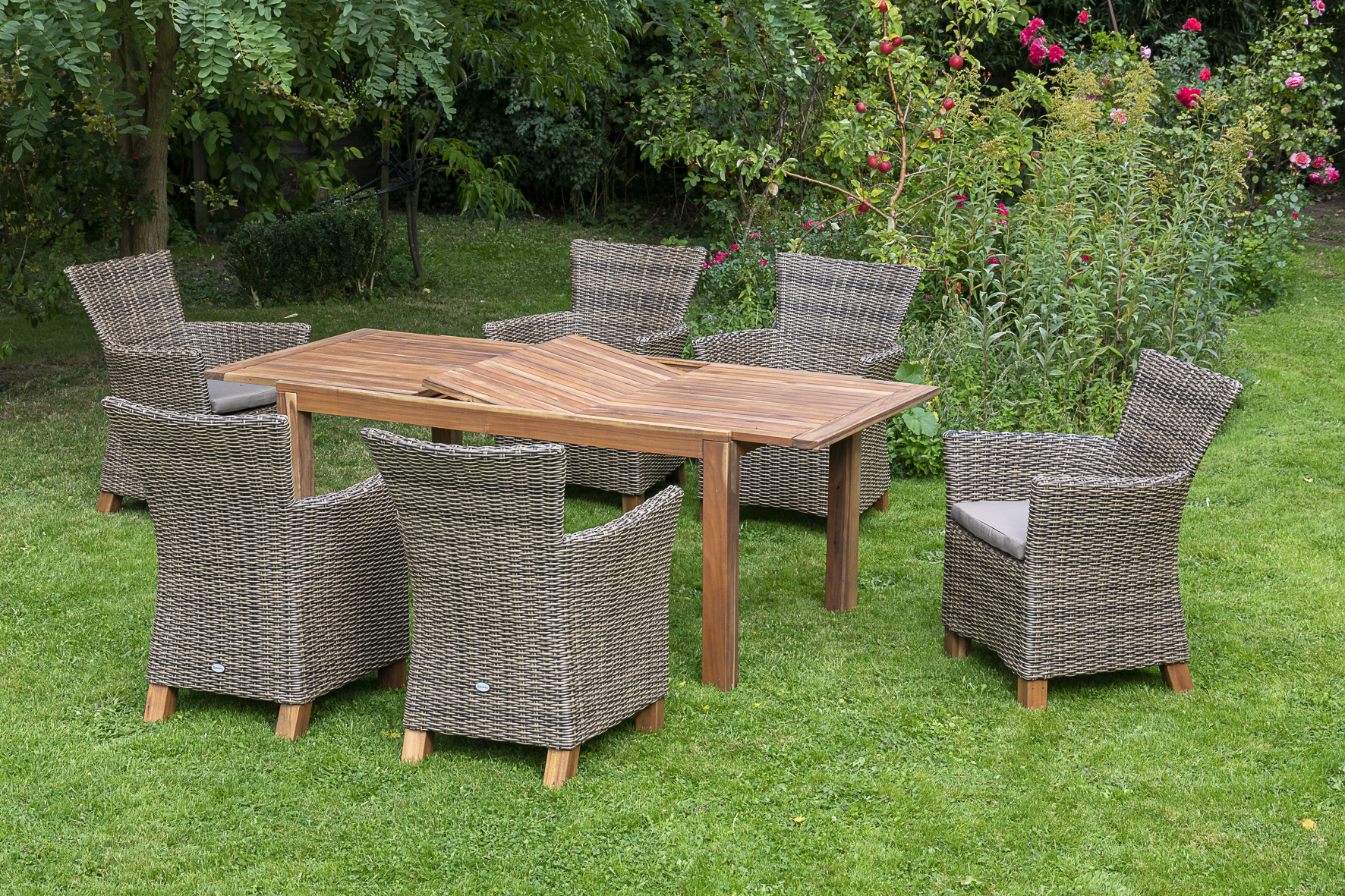 50415-211-2 Toskana Set 7tlg. Ausziehtisch 150/200 x 90 cm
