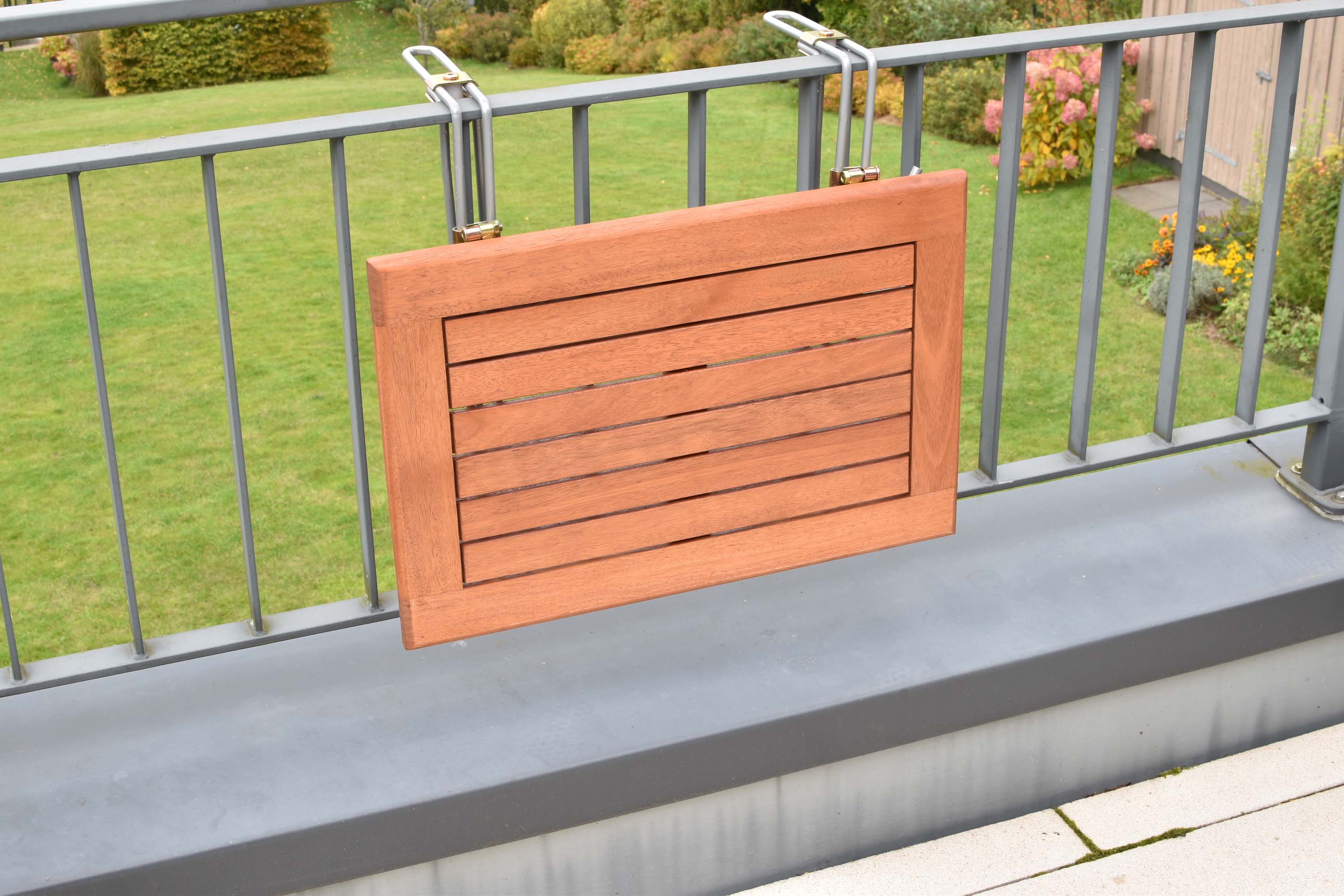 Balkonhängetisch 60 x 40 cm