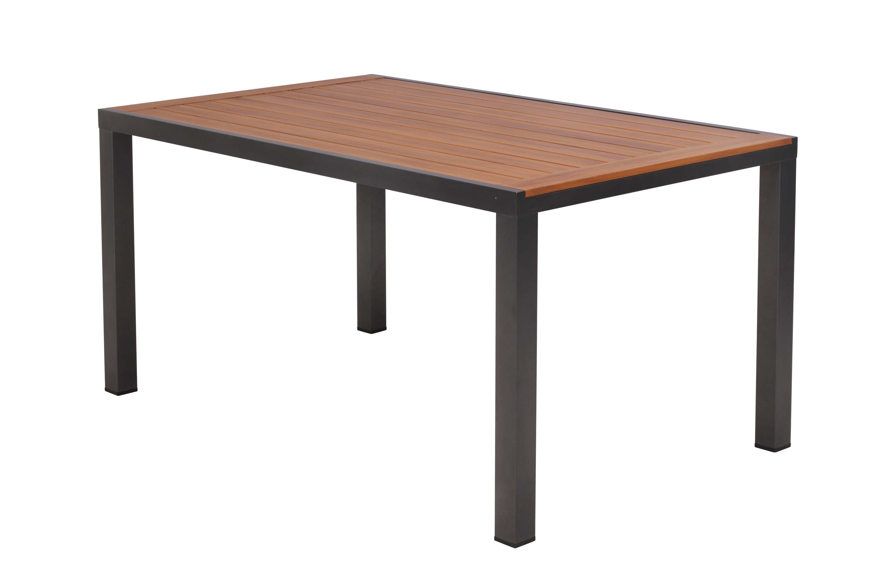 Tisch 150 x 90 cm, Tischplatte in Holzoptik Tisch 150 x 90 cm, Tischplatte in Holzoptik