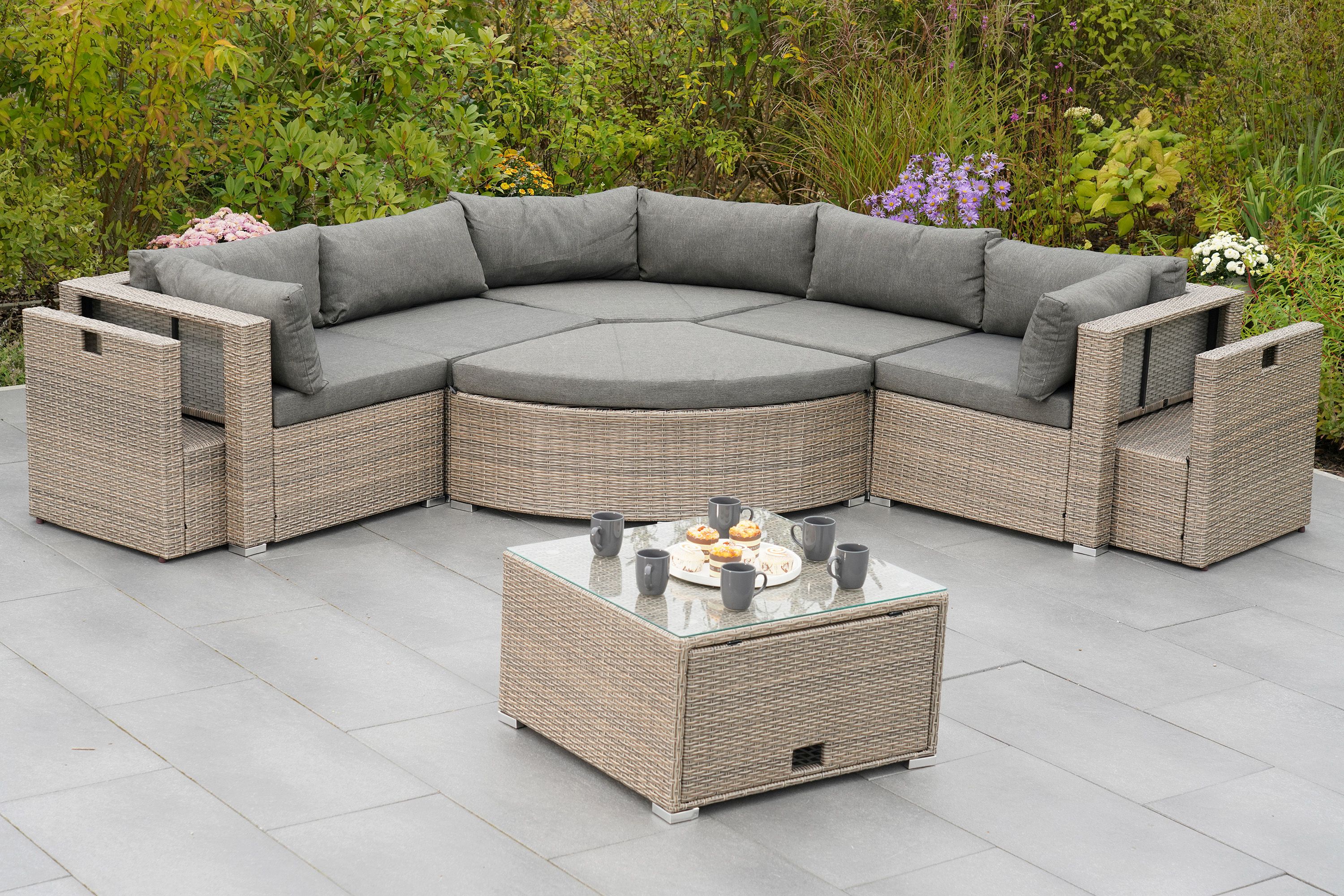 Rivello-Set-28268-277-SS-HD-11 Rivello Set multifunktional, Tisch 68 x 68 cm, inkl. Kissen
