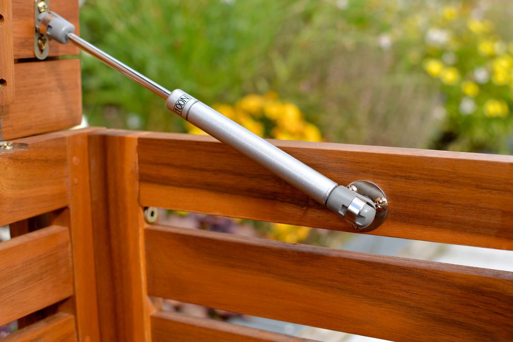 Sichtschutz, Kissenbox und Ablageflächen Sichtschutz, Kissenbox und Ablageflächen