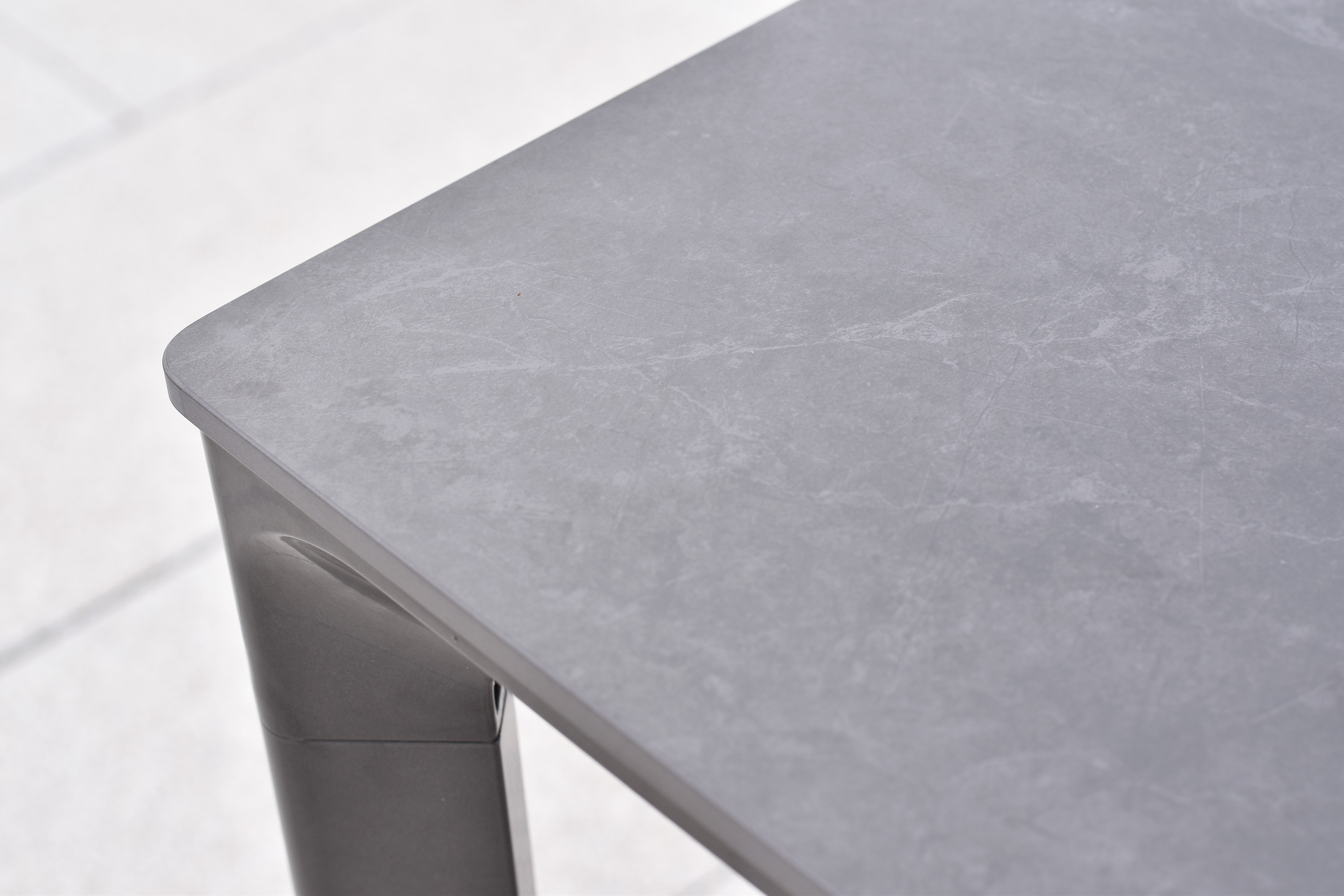 Tisch, Steinoptik, 160 x 90 cm 