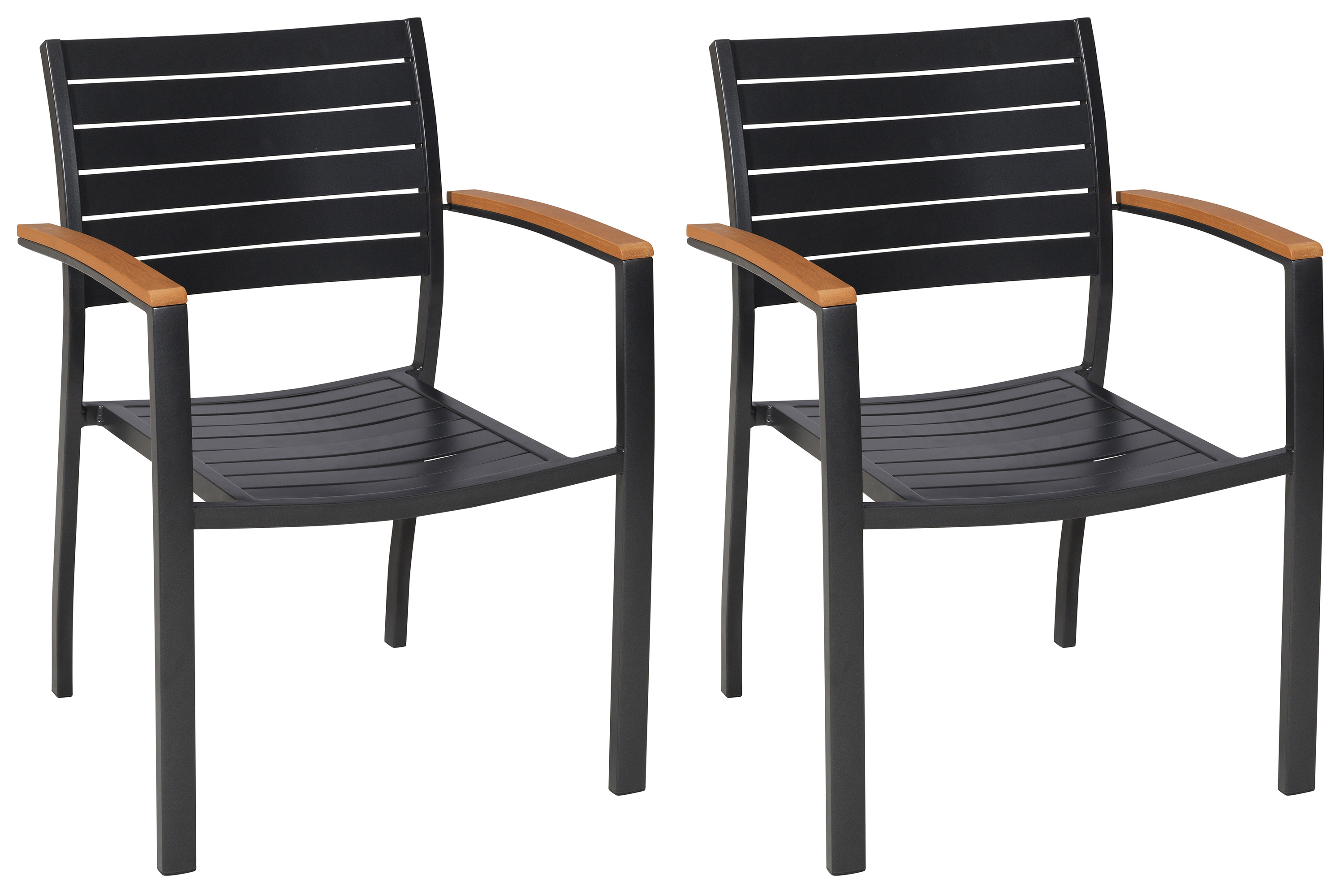 Astros Stapelsessel, 2er Set