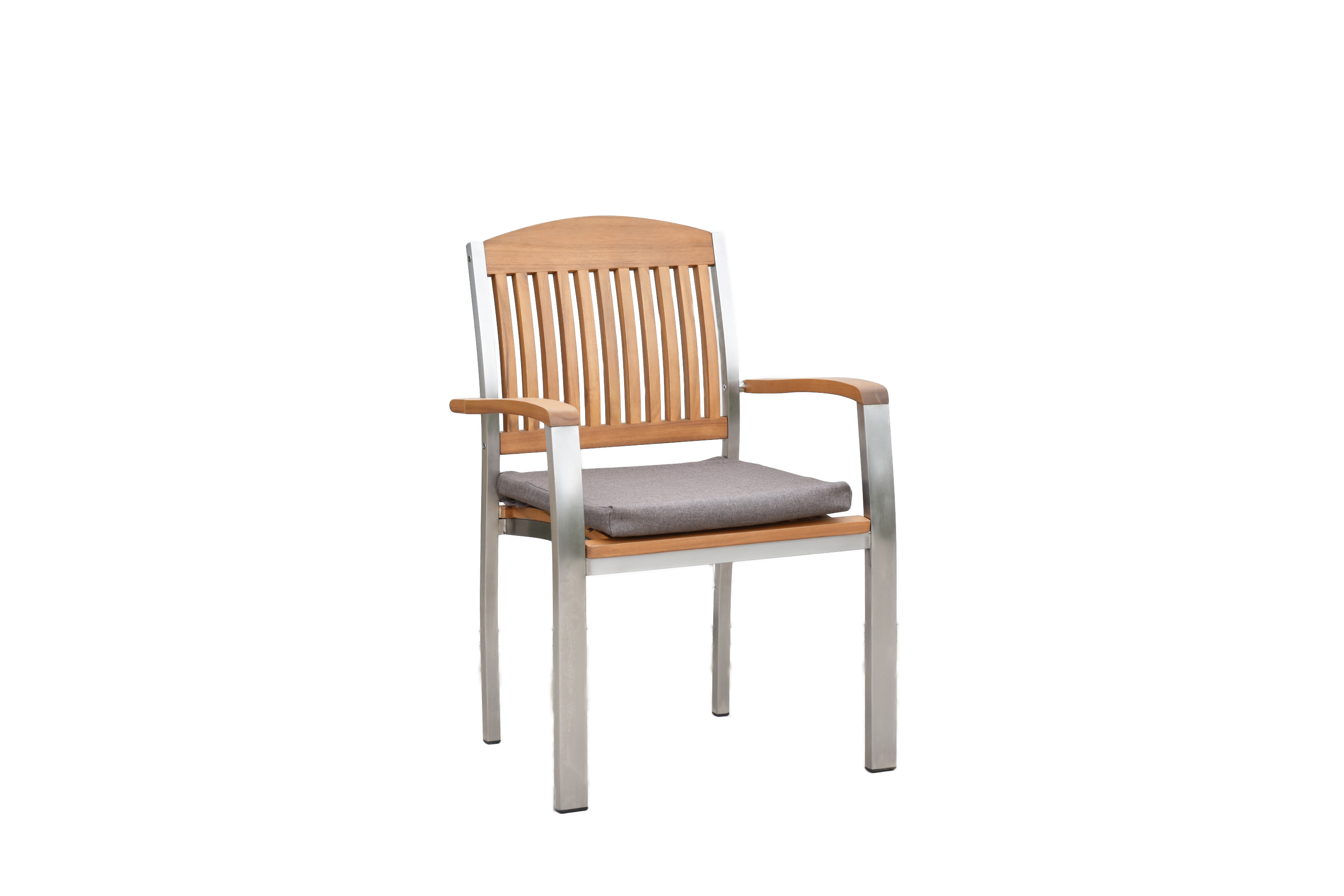 Kissen für Keros Stapelsessel, braun