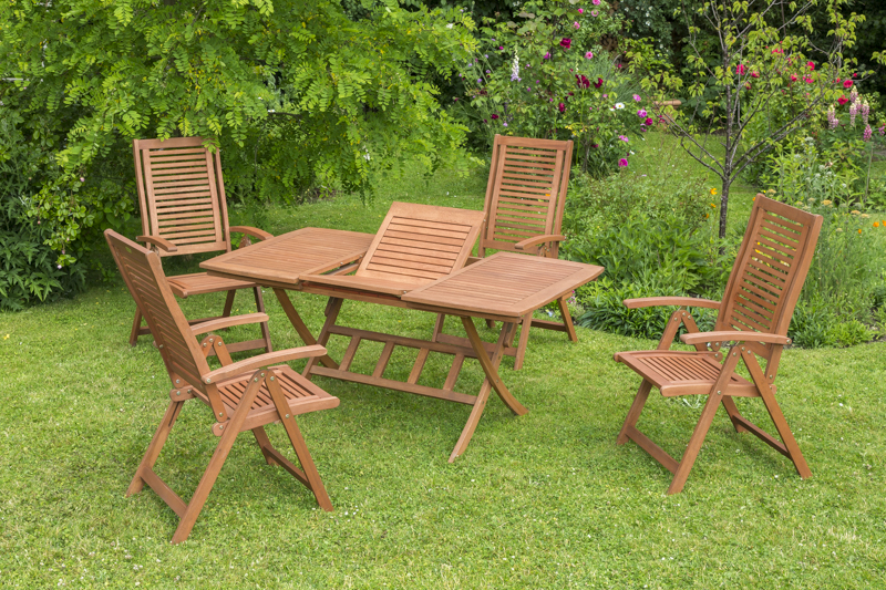 Cordoba-Set-5tlg-4x-25305-011-25914-011-NB-3 Cordoba Set 5tlg., 4 Klappsessel, Klappausziehtisch 110 (160) x 90 xm