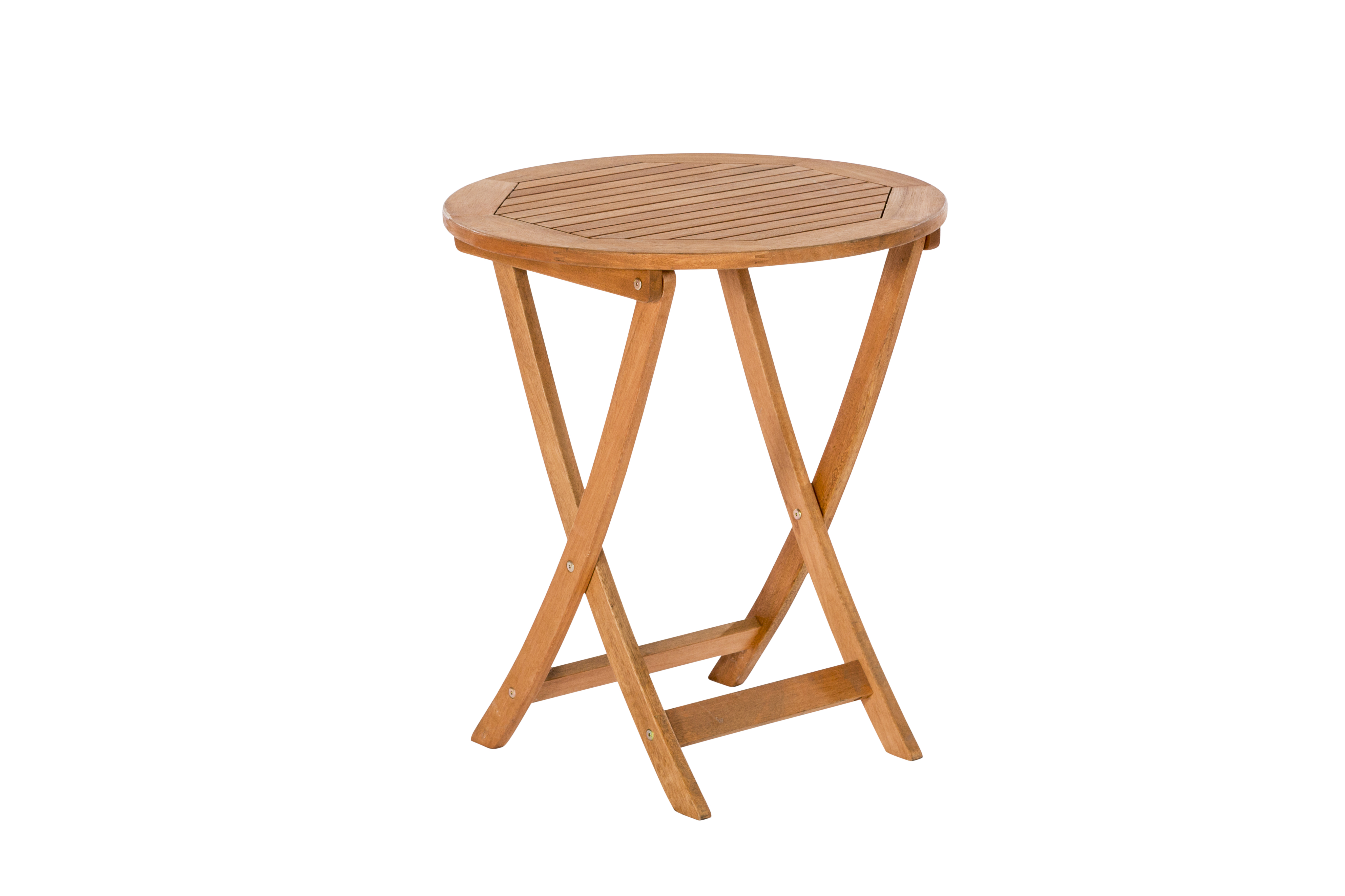 Cordoba Set 3tlg., 2 Klappstühle. Klapptisch Ø 65 cm