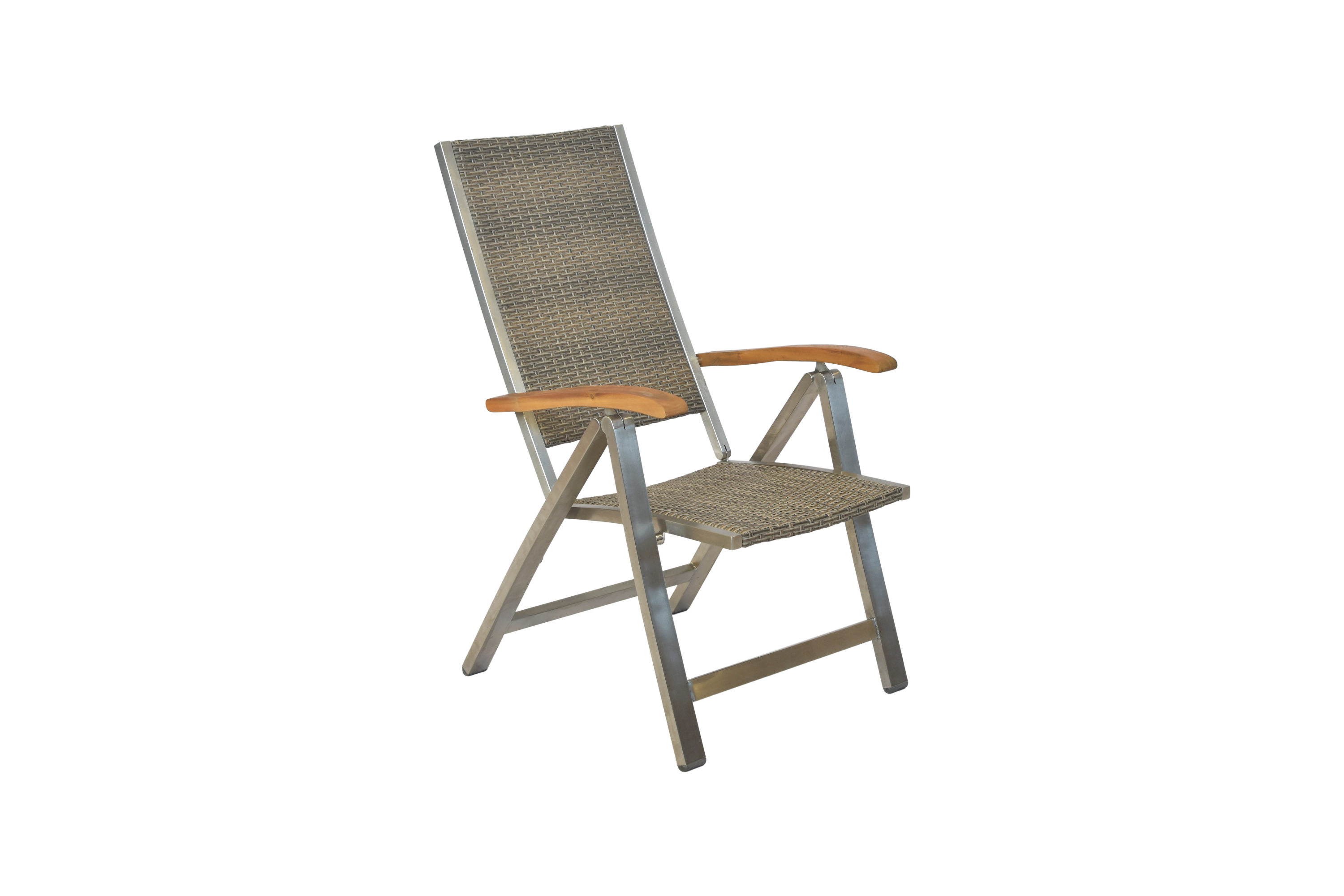 San Severo Set, 5tlg., 4 Klappsessel, Tisch 150 x 90 cm San Severo Set, 5tlg., 4 Klappsessel, Tisch 150 x 90 cm