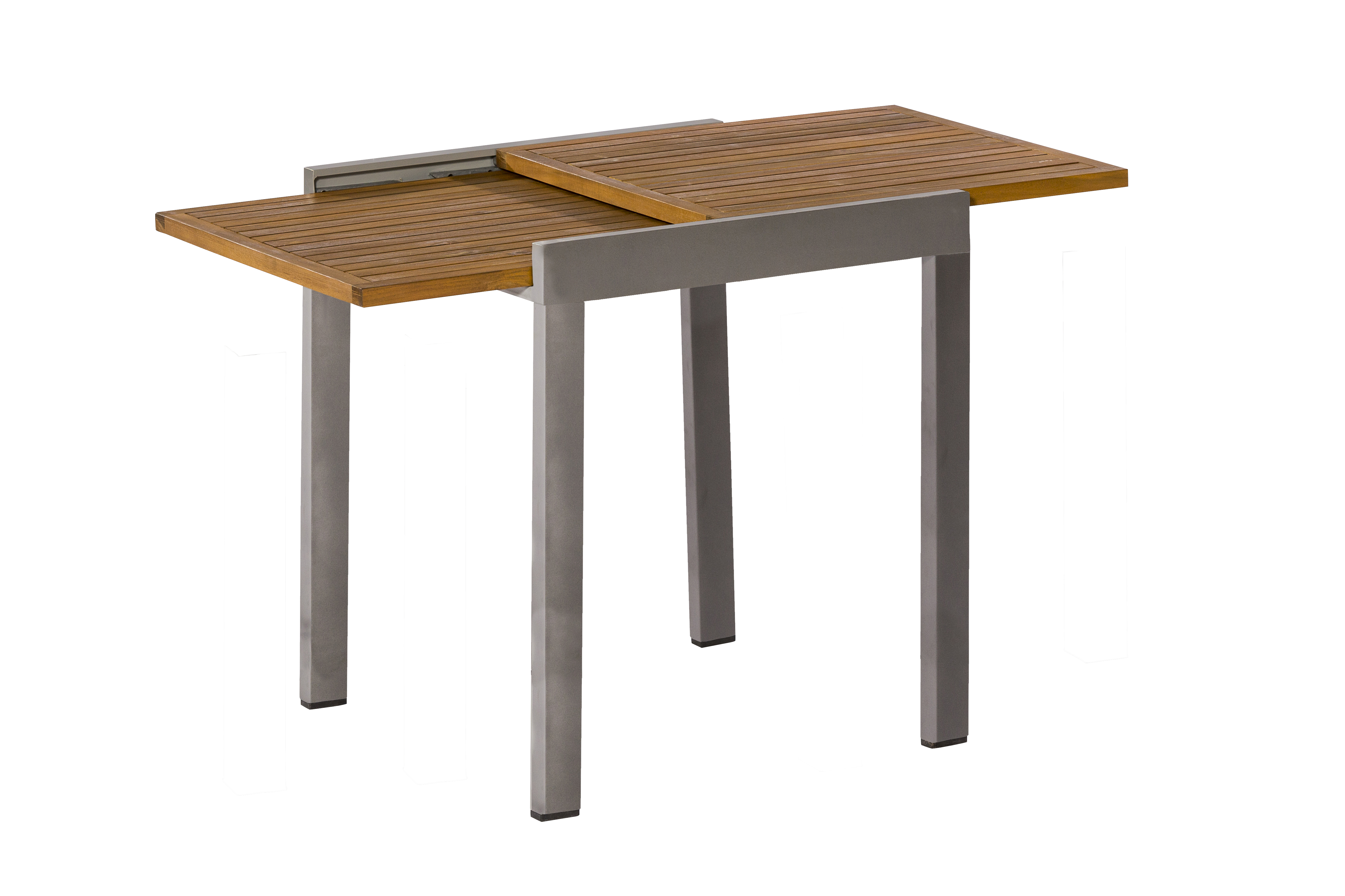 Santorin Set, 3tlg., 2 Klappsessel, Balkonausziehtisch 65 (130) x 65 cm Santorin Set, 3tlg., 2 Klappsessel, Balkonausziehtisch 65 (130) x 65 cm