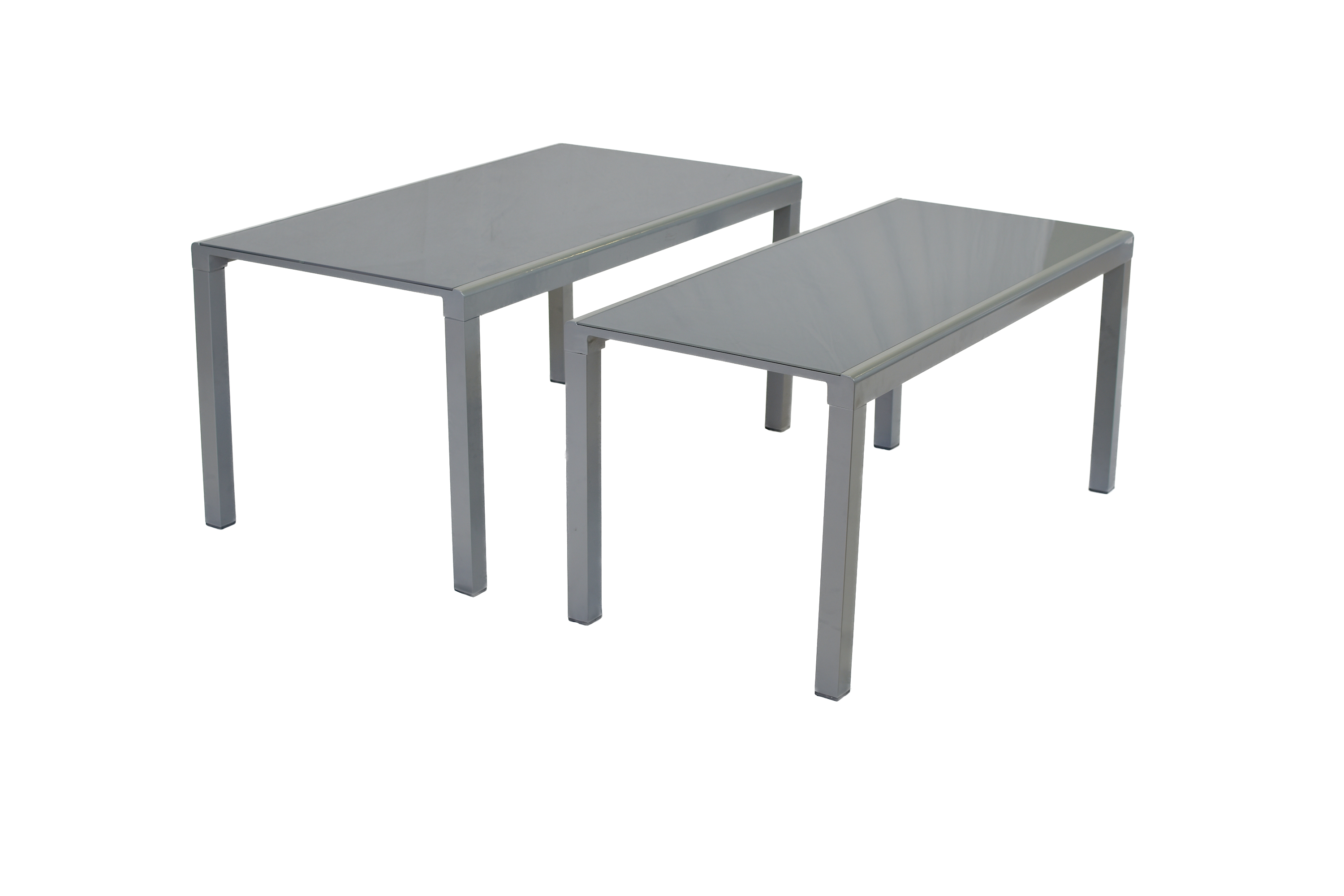Carrara Set, 7tlg., Ausziehtisch 160/320 x 90/75 cm