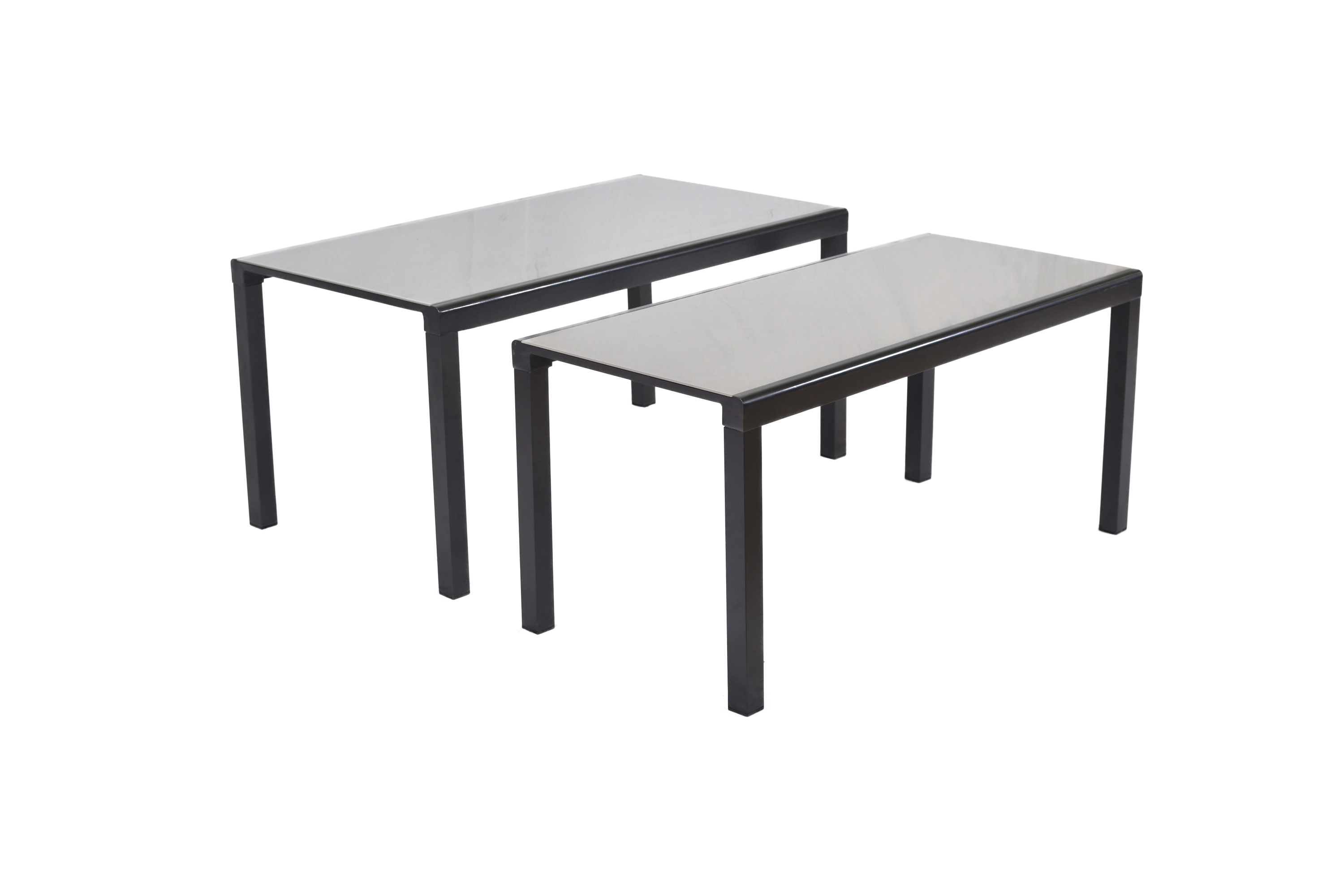 Vicenza Set 9tlg., 8 Klappsessel, Ausziehtisch 160 (320) x 78 (75)