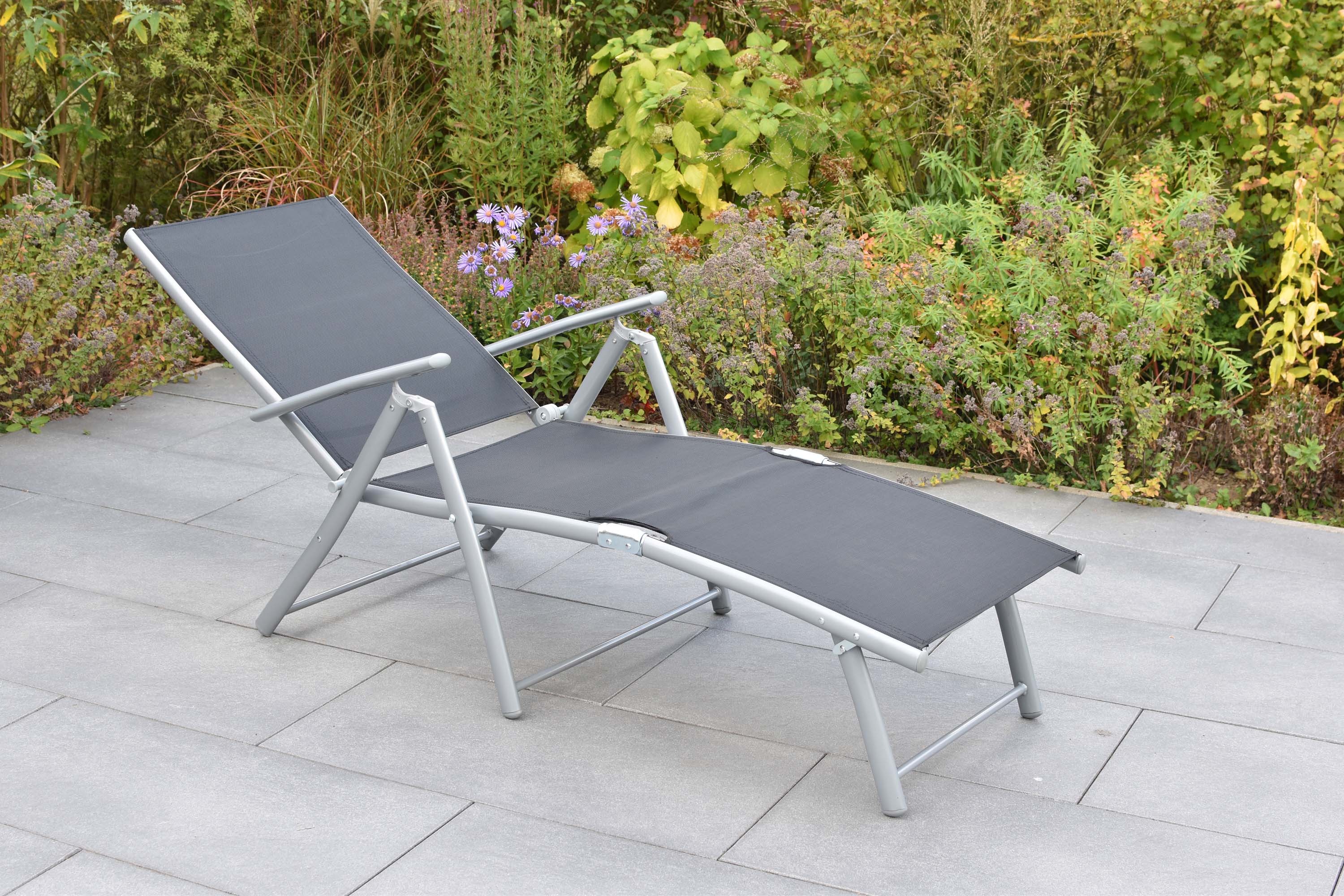 Deckchair, schwarz Deckchair, schwarz