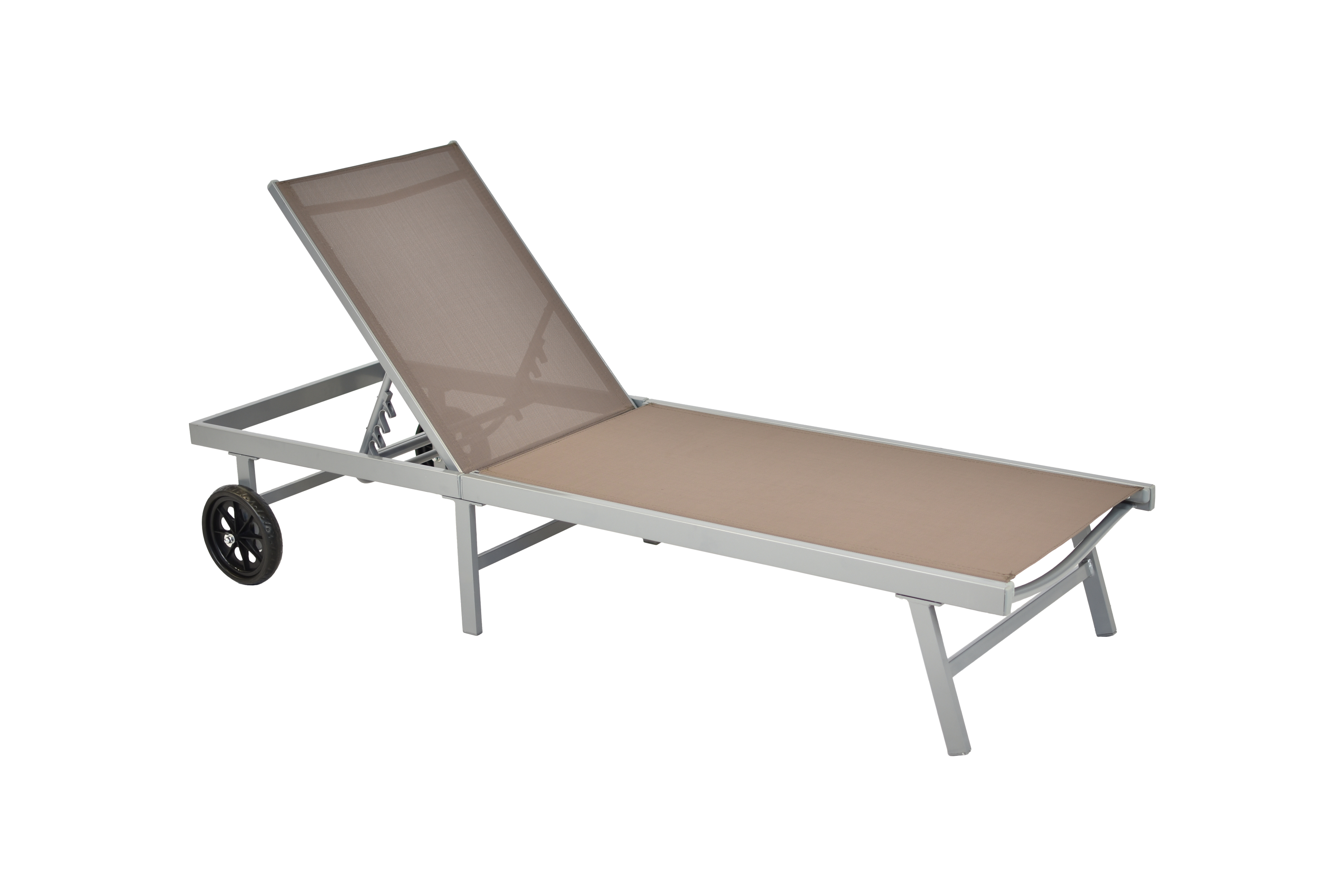 Tessin Liege, inkl. Kopfkissen, taupe