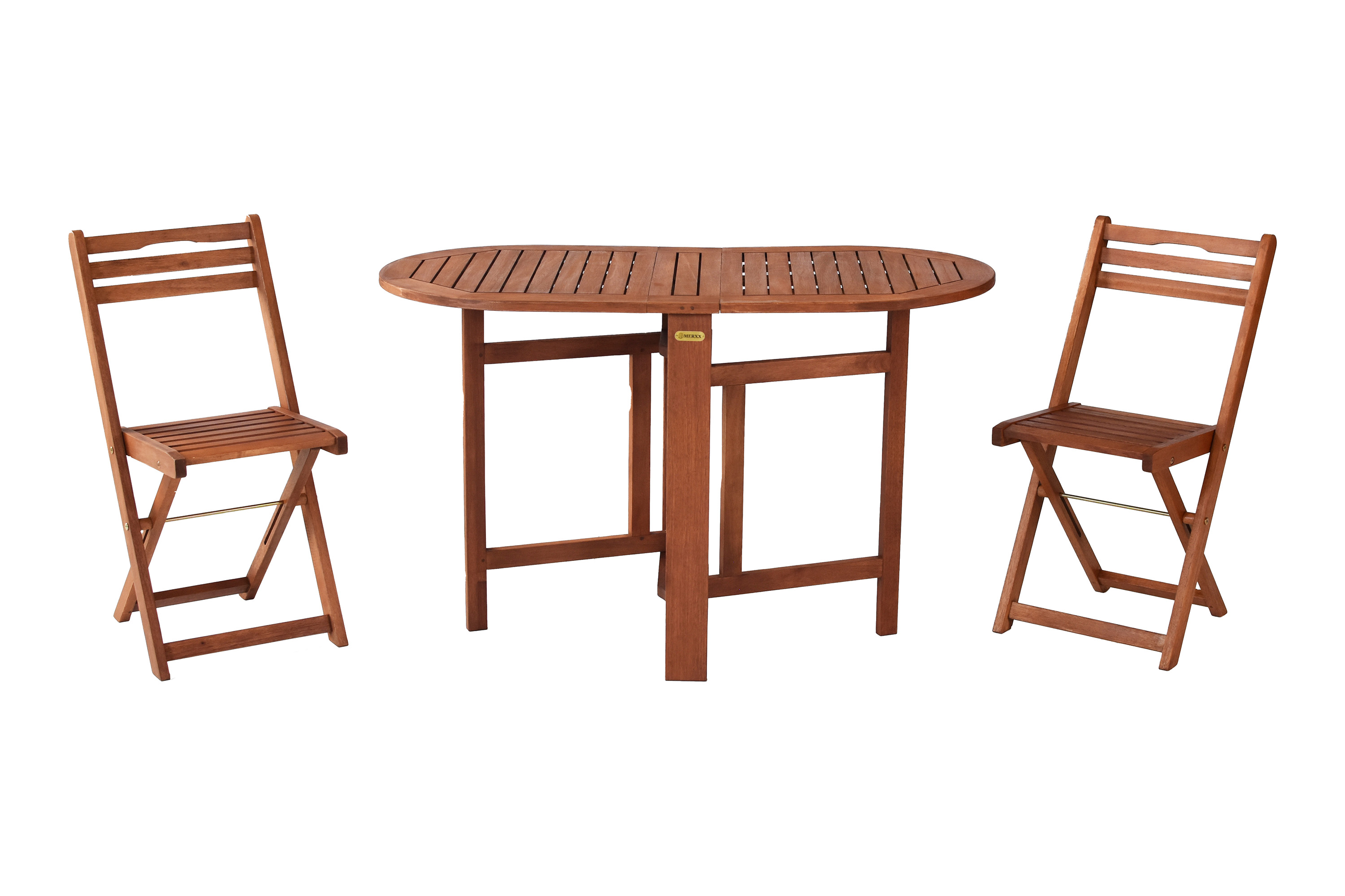 Porto Set 3tlg., 2 Klappstühle, Klappentisch 120 x 60 cm Porto Set 3tlg., 2 Klappstühle, Klappentisch 120 x 60 cm