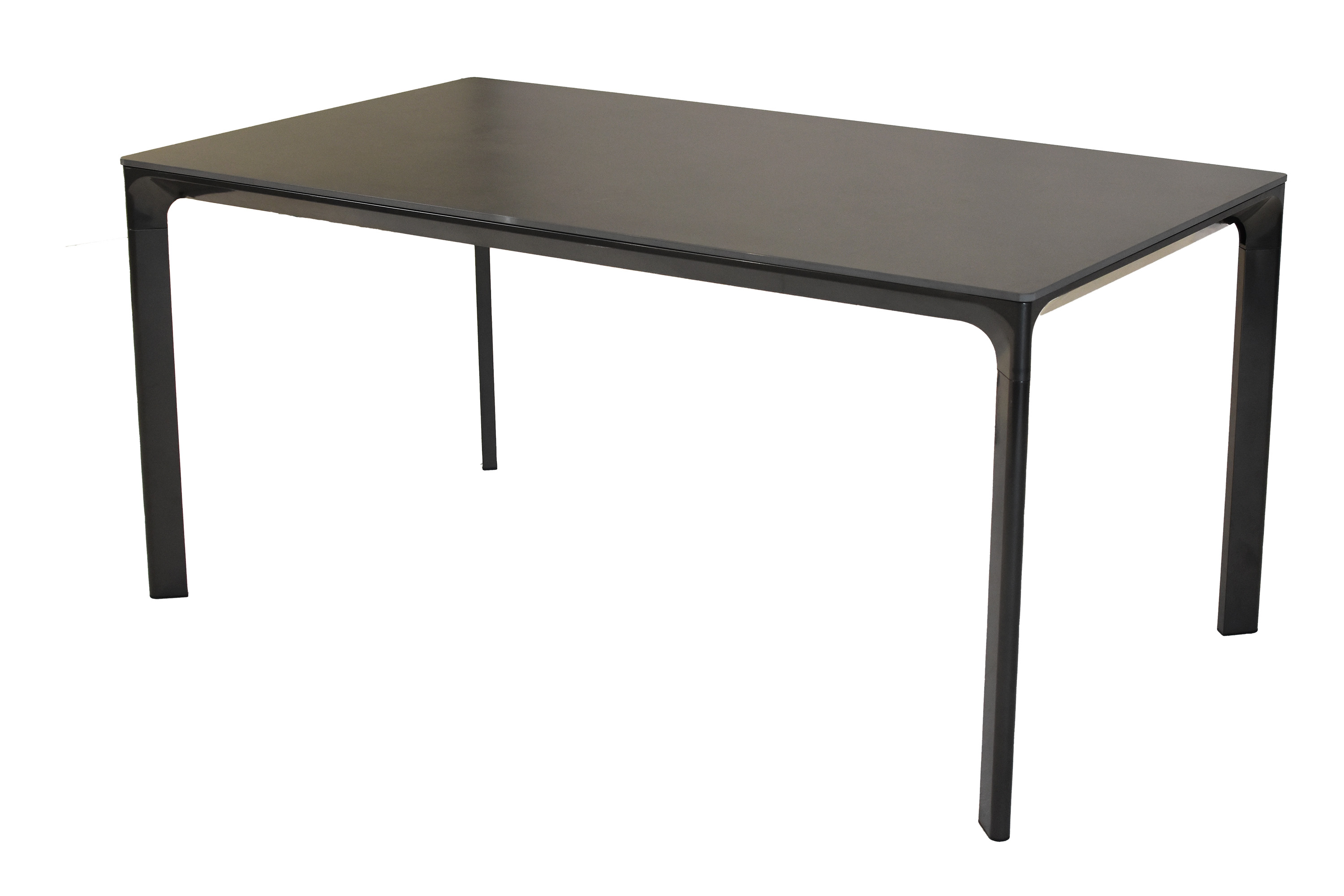 Paliano Set, 5tlg., Tisch 160 x 90 cm, Tischplatte aus Glas in Steinoptik Paliano Set, 5tlg., Tisch 160 x 90 cm, Tischplatte aus Glas in Steinoptik