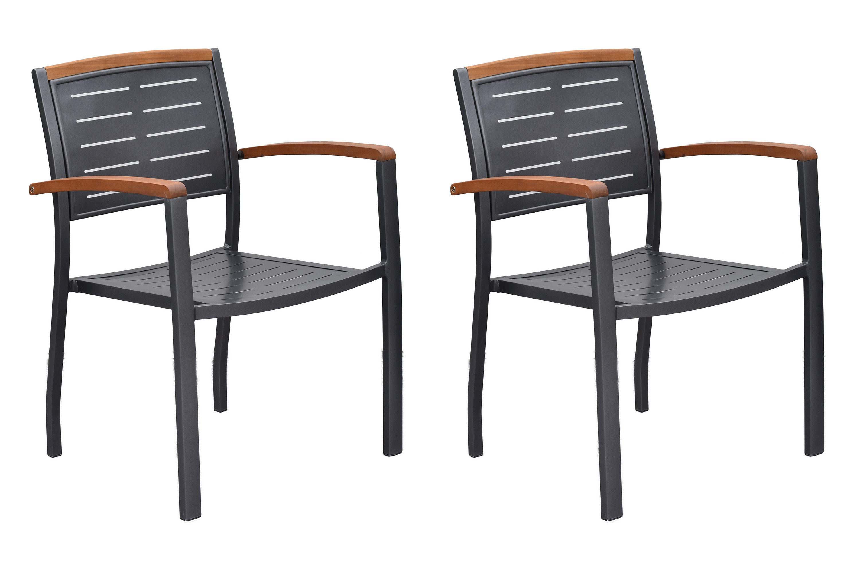 Tinos Stapelsessel, 2er Set