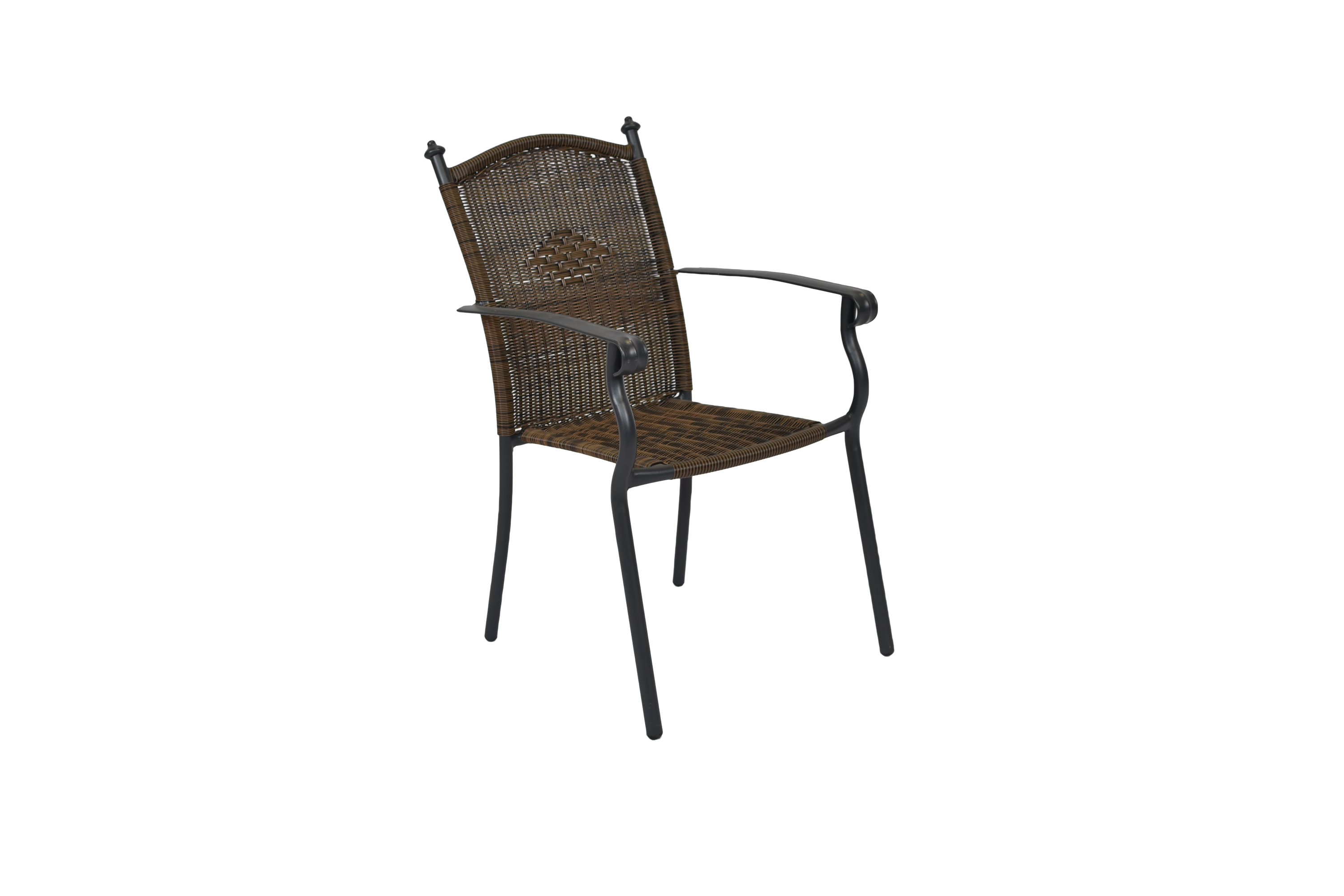 Roma Stapelsessel 2er Set, graphit/schoko Roma Stapelsessel 2er Set, graphit/schoko