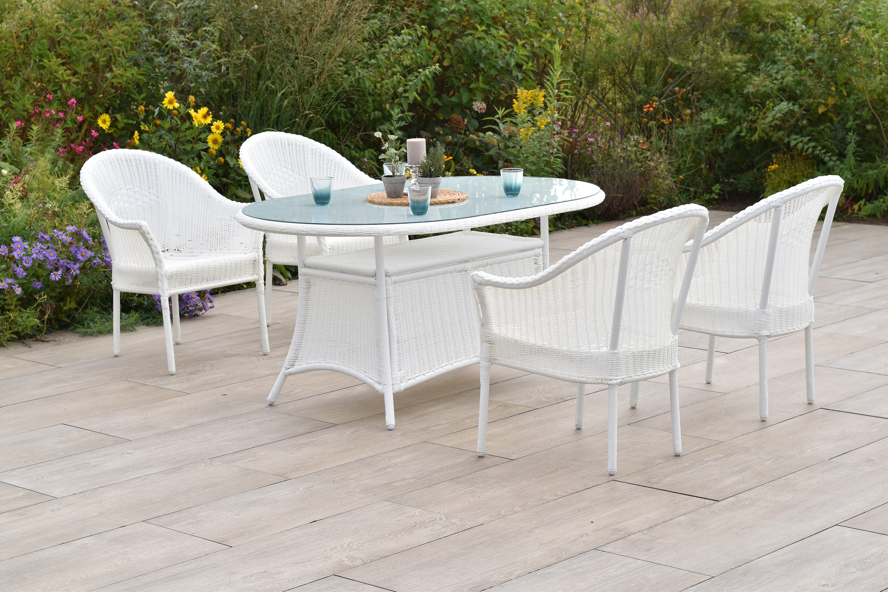 Bamberg Set, 5tlg., Tisch 150 x 97 cm Bamberg Set, 5tlg., Tisch 150 x 97 cm