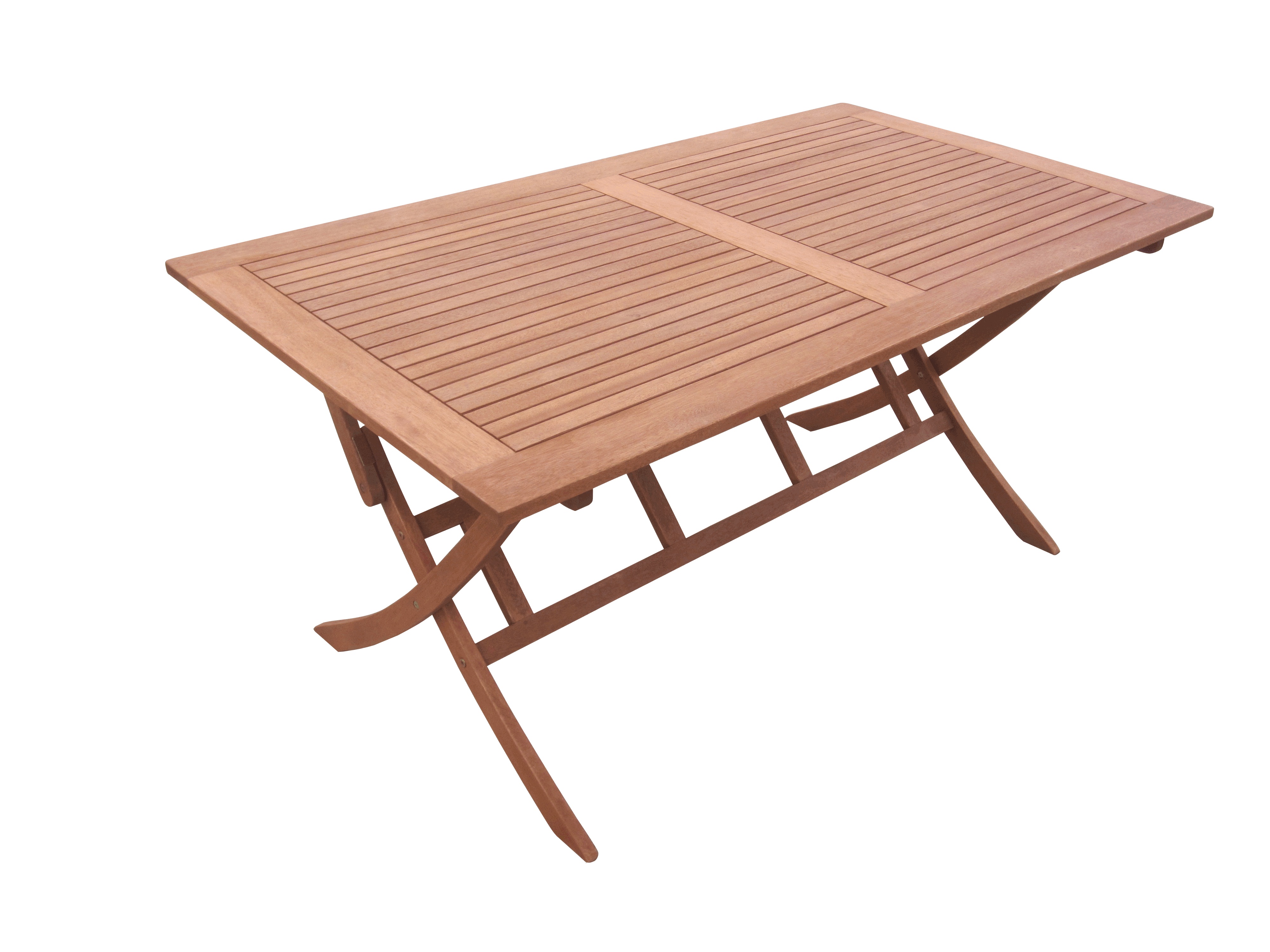 50543-011-3eisFFKfbFHUh3 Cordoba Set, 5tlg., 4 Klappsessel, Klapptisch 160 x 90 cm