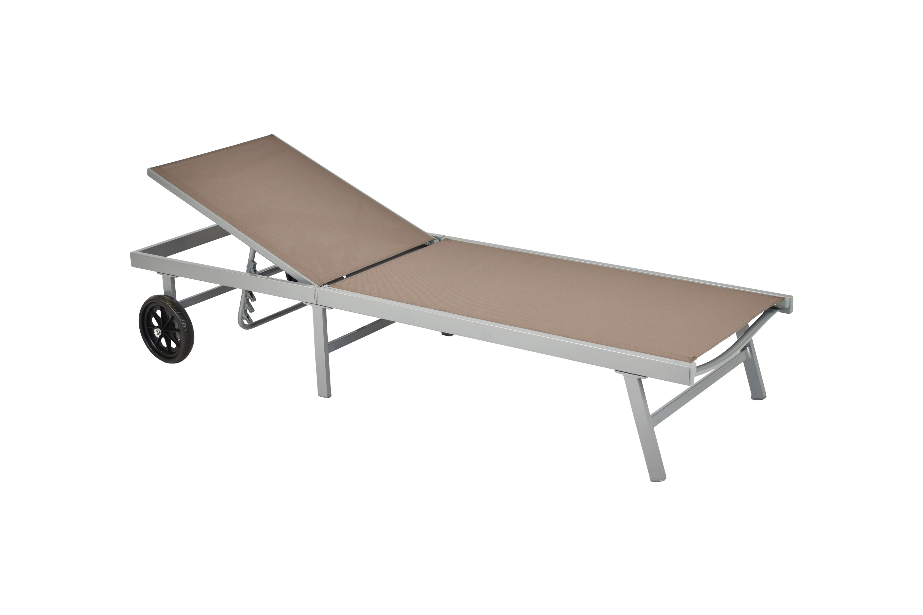 Tessin Liege, inkl. Kopfkissen, taupe