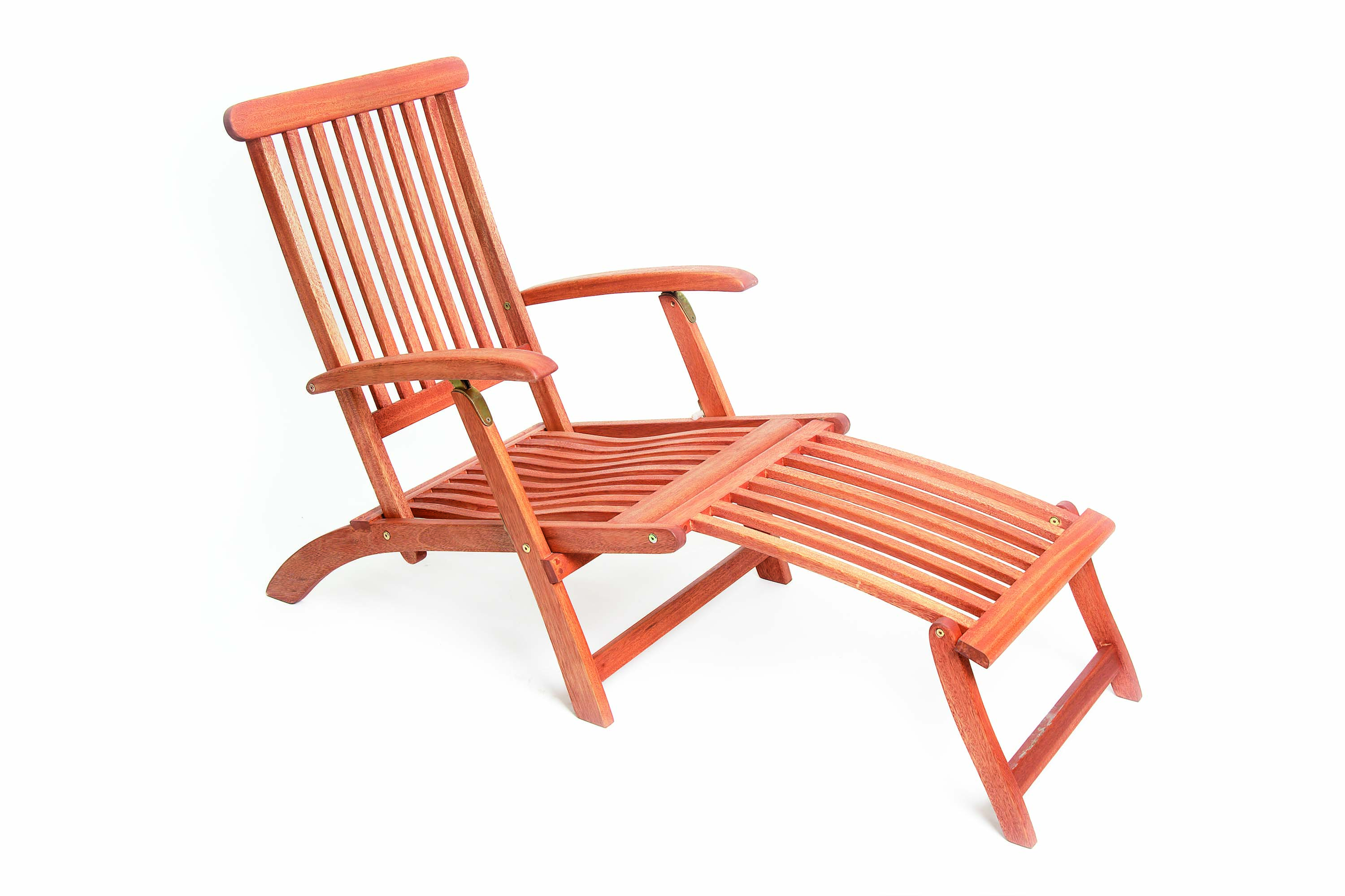 Deckchair 5Pos. Set 3tlg., Hocker 50 x 50 cm, inkl. Auflage