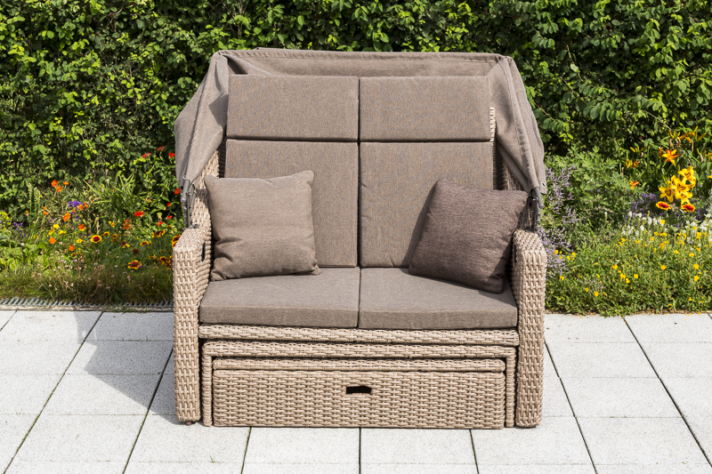 Rimini Bank Multifunktional, inkl. Abdeckhülle und Kissen