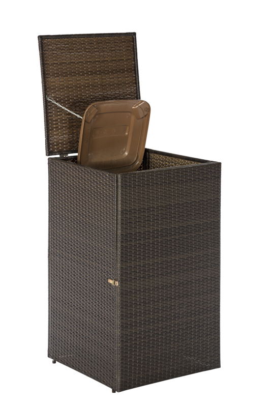 Mulltonnenabdeckung-1er-28947-210-3 Mülltonnenabdeckung, 240 Liter
